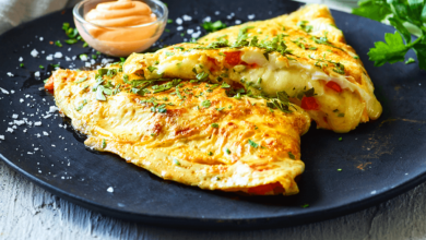 1200x900px Easy Cheese Omelette