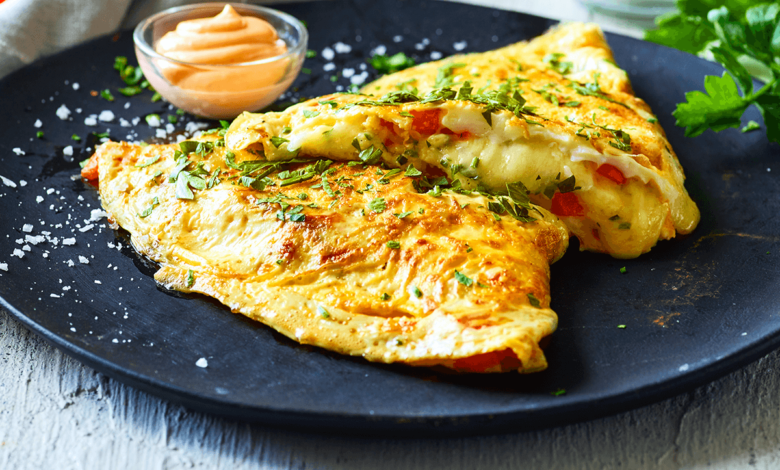 1200x900px Easy Cheese Omelette