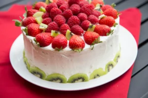 fruit birthday cake 