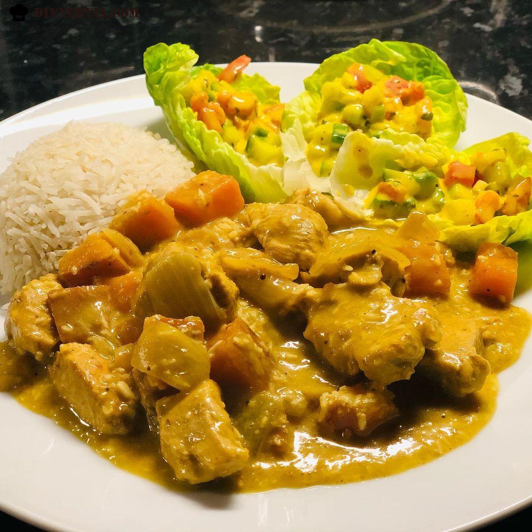 Poudre de Colombo curry This quick and easy curry is