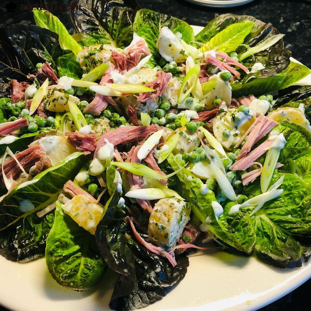 Big Ham Salad sharing platter Healthy option tonight at only