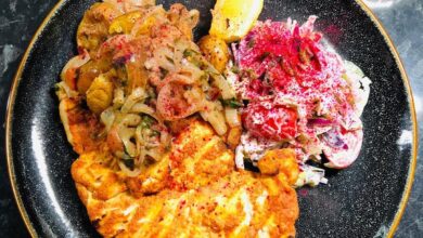 Saturday night supper Tandoori chicken breast with Bombay aloo potatoes