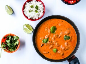 chicken tikka masala 
