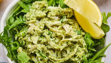 Pesto chicken salad Recipe