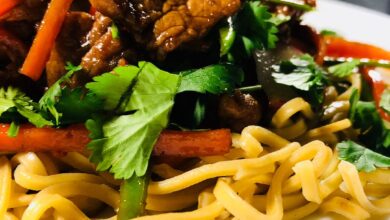 Sticky Pork Radish Noodles Recipe
