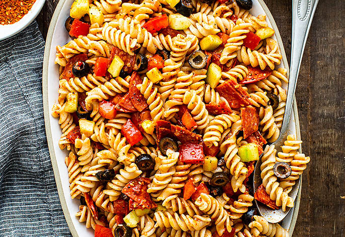 The Best Pasta Salad NEW iowagirleats 01