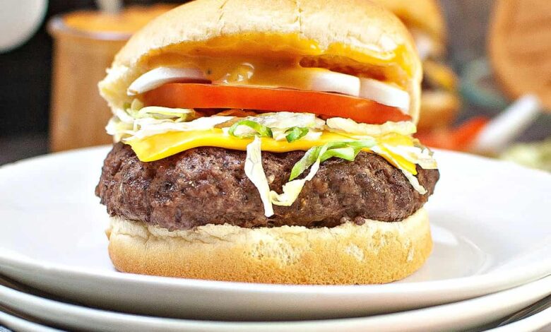 A Burger With The Lot Recipe