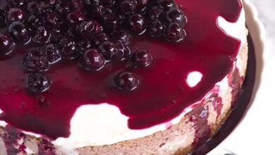 Blueberry Cheesecake Recipe