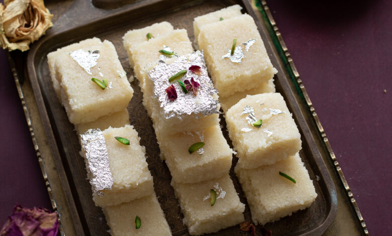 Coconut Barfi Recipe