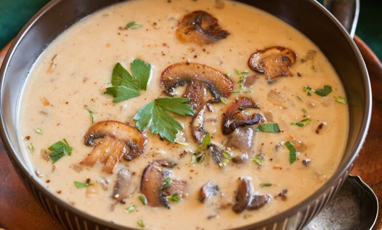 Cream of Mushroom Soup Recipe