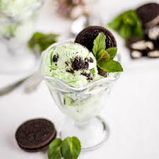 Mint Oreo ice cream Recipe