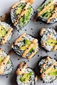 Avocado Sushi Rolls Recipe