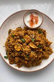 Mushroom Biryani