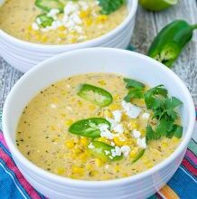 Instant Pot Mexican Street Corn Soup Recipe 