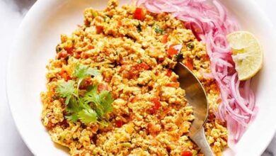 Paneer Bhurji Recipe